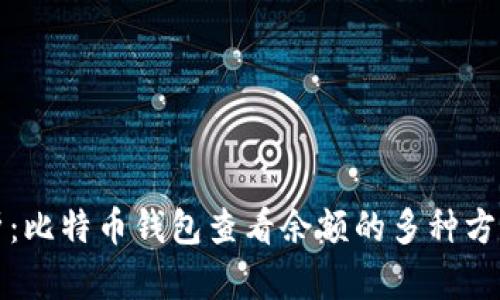 全面解析：比特币钱包查看余额的多种方法与技巧